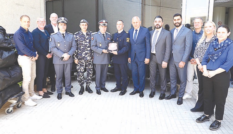 مساعدات من السويد لقوى الأمن بواسطة الهيئة العليا للإغاثة