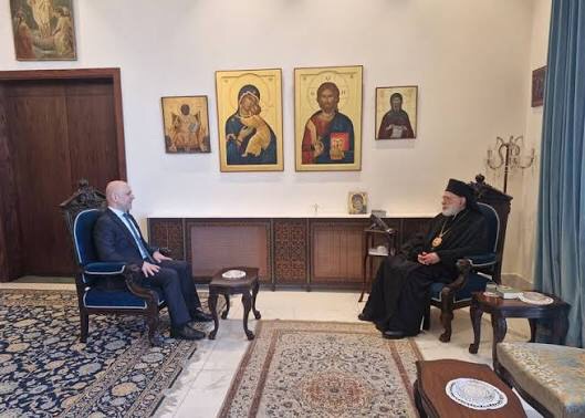 حاصباني من مطرانية بيروت: لنلتف جميعاً حول مبدأ السلام