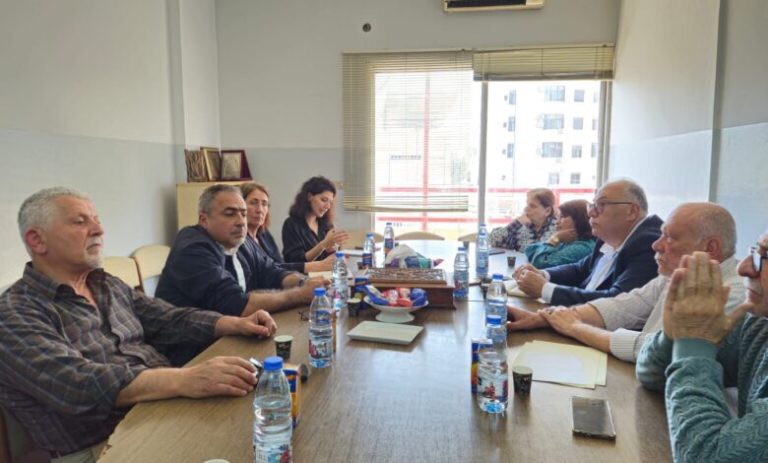 FENASOL عرض مع وفد منظمة العمل الدولية لتداعيات العدوان الصهيوني وانعكاساته على العمال