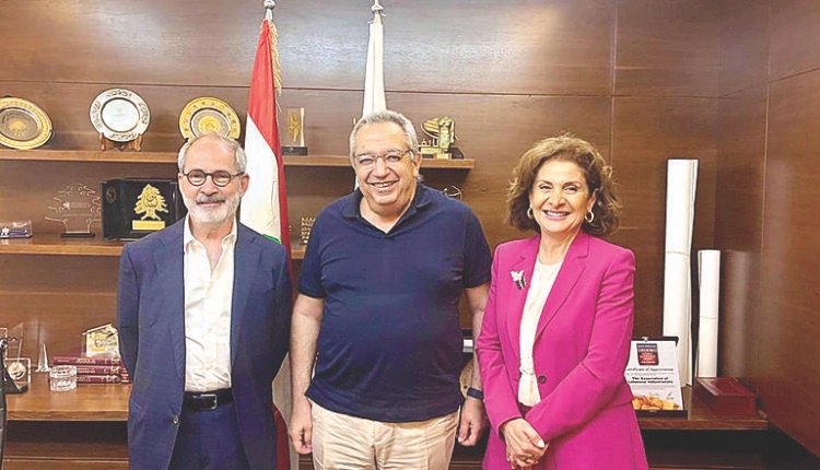 عبجي يزور رئيس جمعية الصناعيين اللبنانيين سليم الزعني لبحث آفاق التعاون الاقتصادي