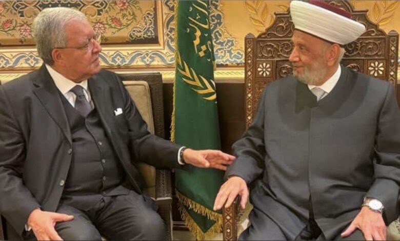 نهاد المشنوق في دار الفتوى : اشادة بدور المفتي دريان في تعزيز الوحدة الوطنية وتهدئة الأوضاع السياسية