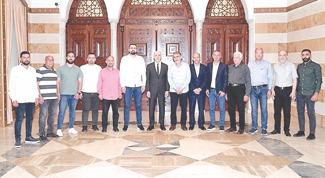 الحجار خلال استقباله وفد بلدية الخيام: نعمل على استقرار يمهّد لعودة النازحين