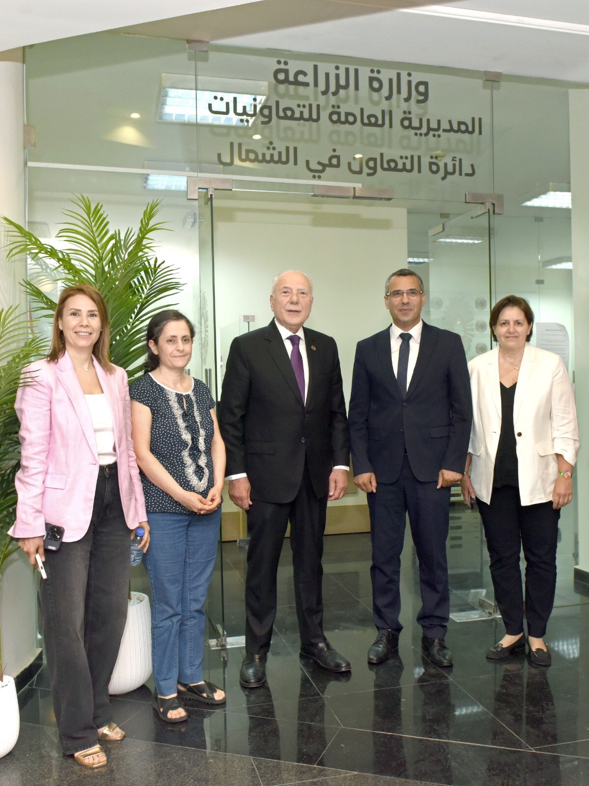 زيارة تقديرية من وزير الزراعة إلى غرفة طرابلس والشمال