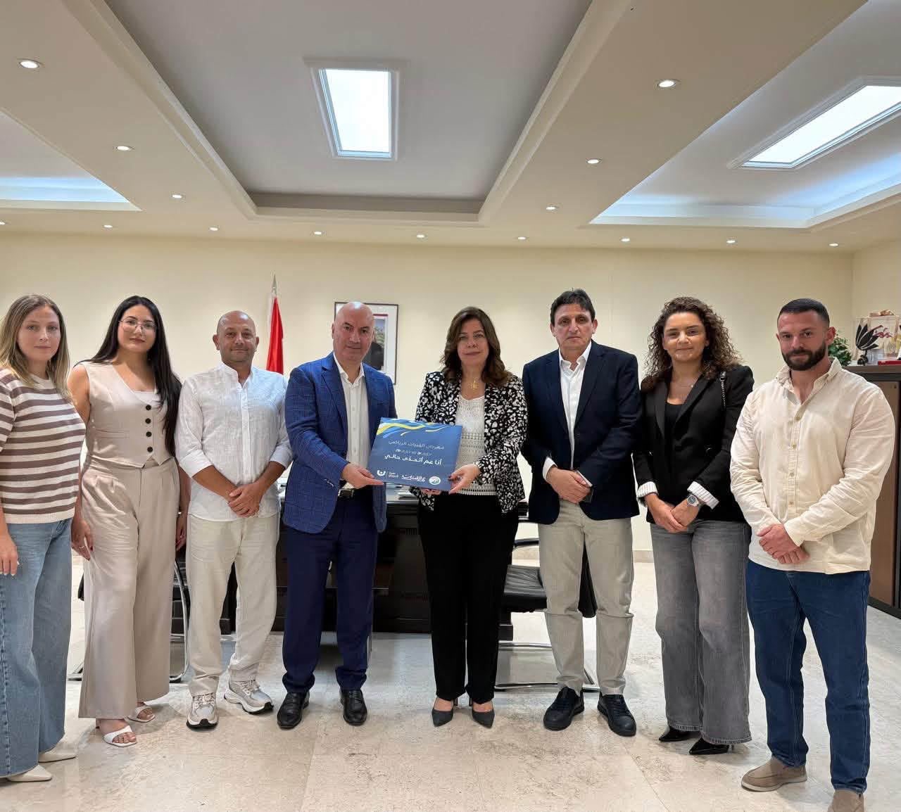 زار رئيس بلدية القبيات ورئيس مؤسسة إنسان، السيد ميشال عبده عبدو،