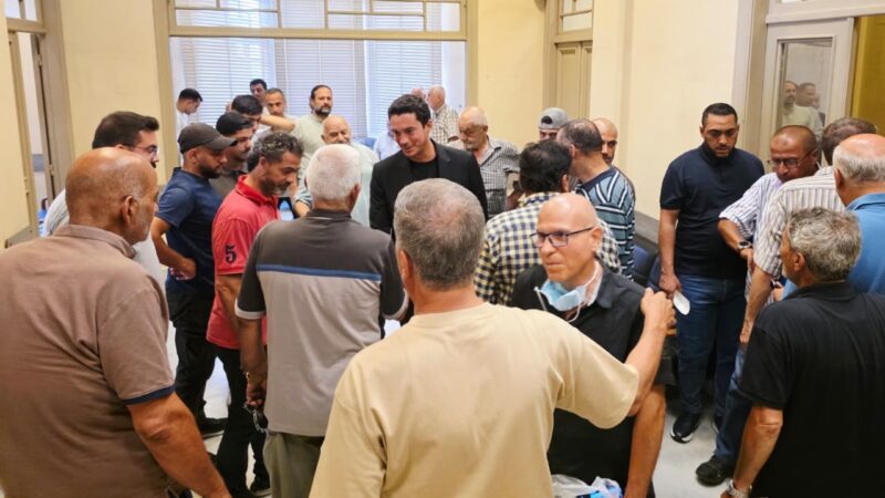 النائب كبارة تابع ملف العفو وازمة الكهرباء والمياه في طرابلس