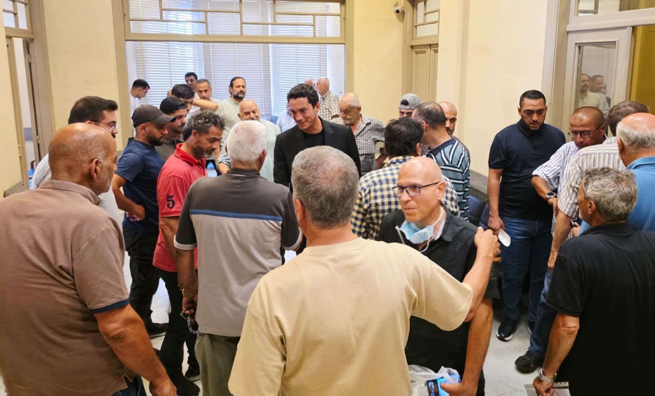 النائب كبارة تابع ملف العفو وازمة الكهرباء والمياه في طرابلس