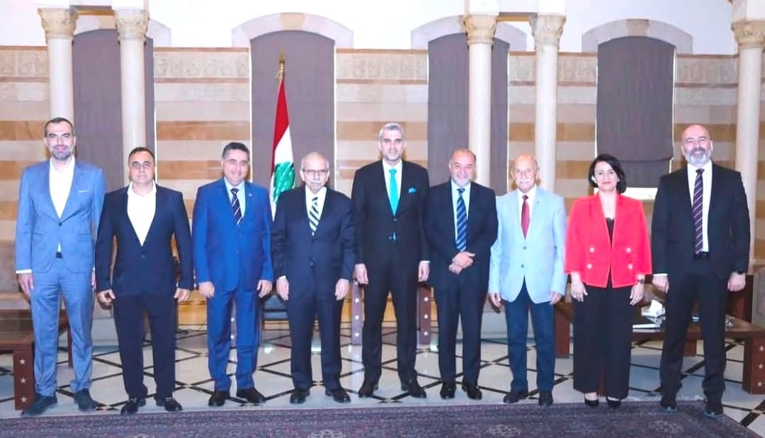 رؤساء اتحاد بلديات الفيحاء التقوا رئيس مجلس الوزراء في السراي الحكومي