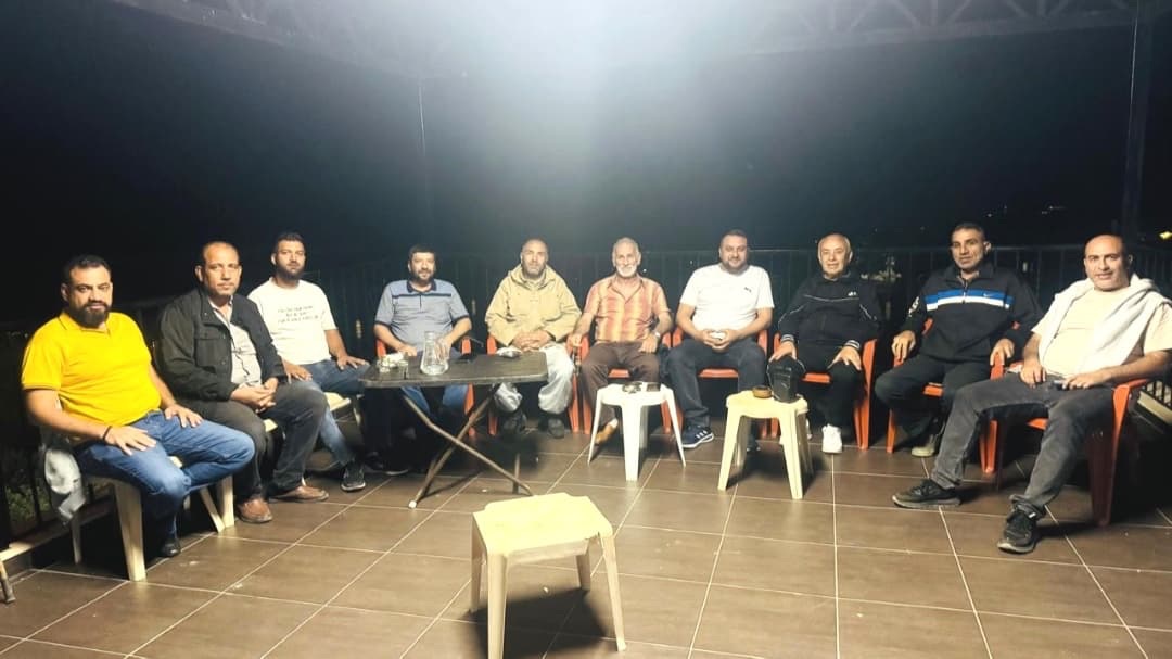 رئيس ومجلس بلدية وادي النحلة زاروا الإعلامي محمد سيف في دارته في الضنية