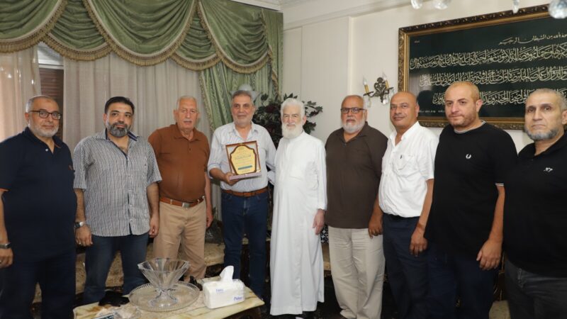د. عصام عبيد رئيس بيت الزكاة في أسترالياضيفاً عزيزاً على بيت الزكاة والخيرات في لبنان