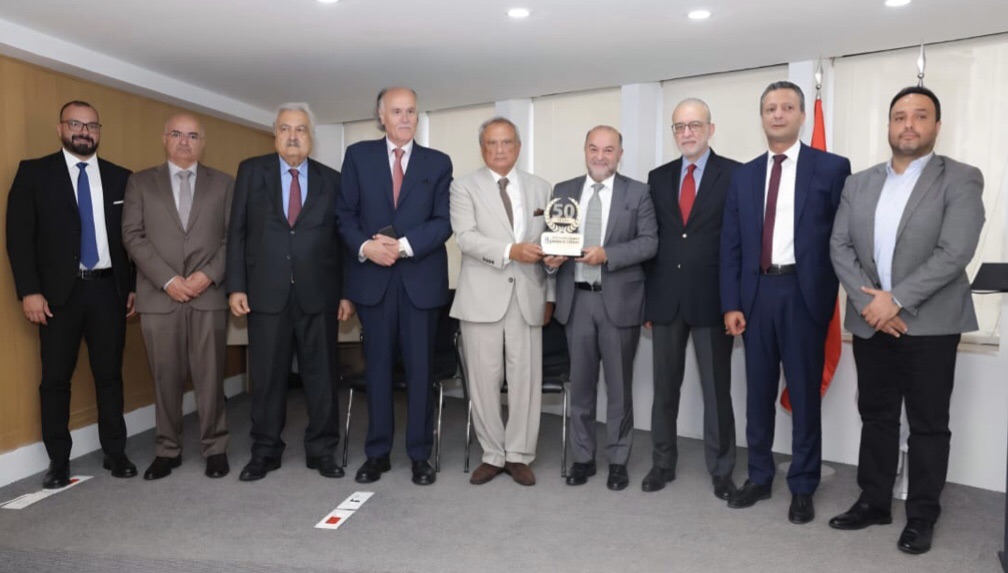 مصرف الإسكان يكرّم رئيس مجلس الإنماء والإعمارقباني: مؤسستكم وضعت المصلحة العامة في مقدمة أولوياتها&nbsp;
