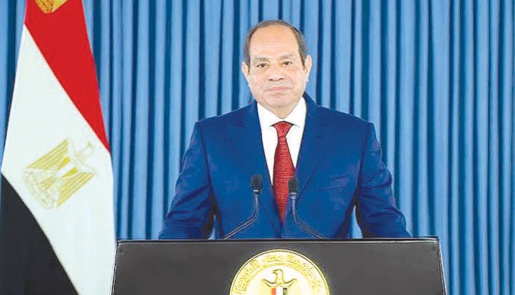 السيسي يرفض أي اعتداء على الدول العربية ويدعو العالم لوقف الحروب في الشرق الأوسط