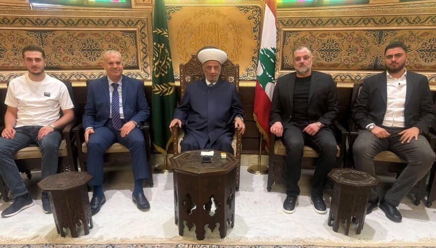 المفتي دريان استقبل بشارة سروجي ونجله وبحث معهما في شؤون البقاع وزحلة