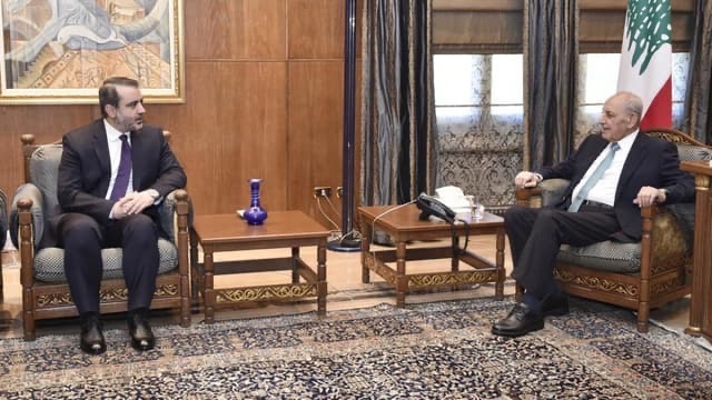 بري بحث ووزير خارجية سوريا في الأوضاع في لبنان والمنطقة واستقبل نائبة مستشار الأمن القومي البريطاني وجان ارنو