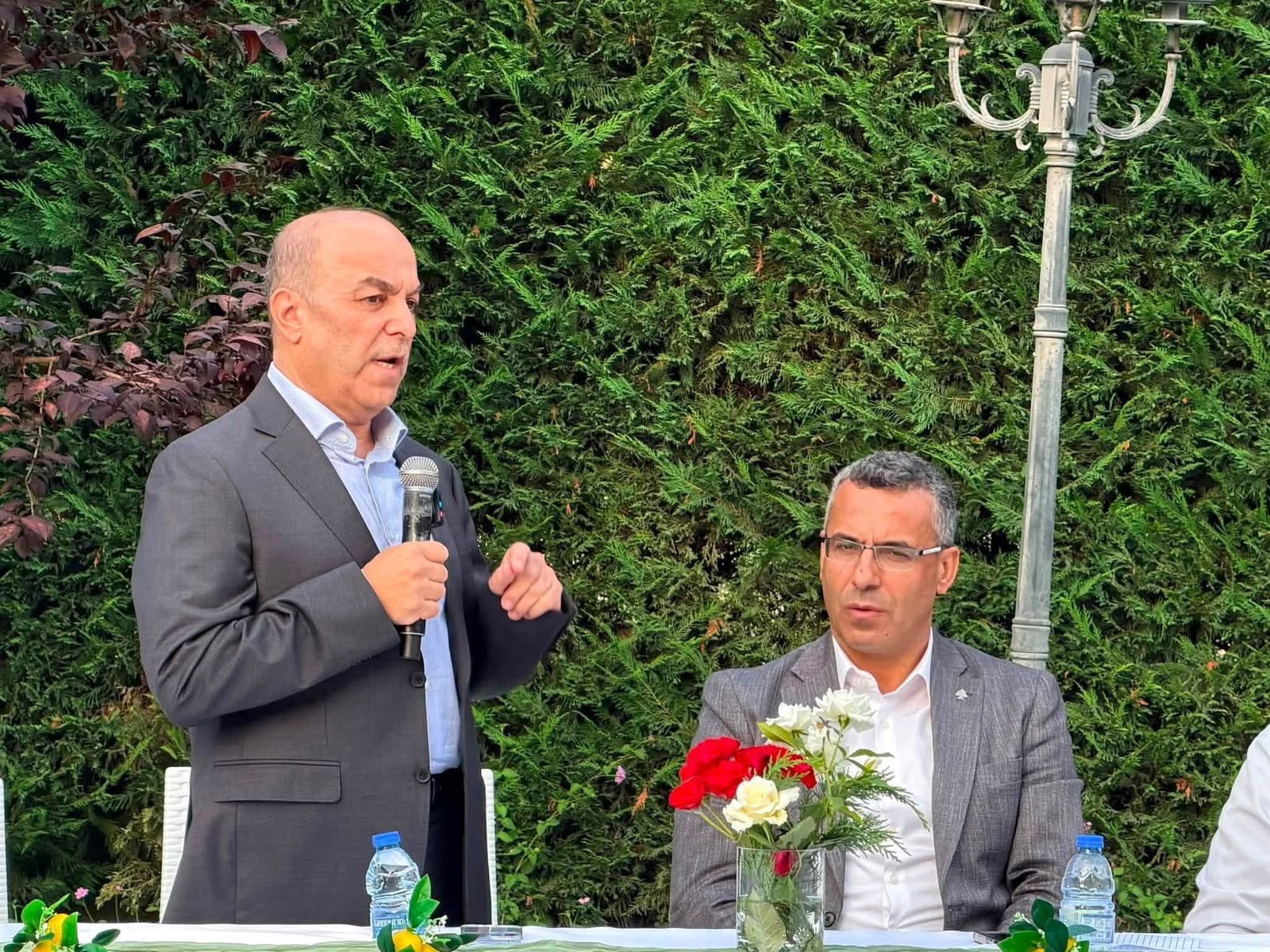 المهندس محمد بشار العبد الله يستضيف وزير الزراعة د. نزار هاني في تكريت لبحث النهوض بالقطاع الزراعي