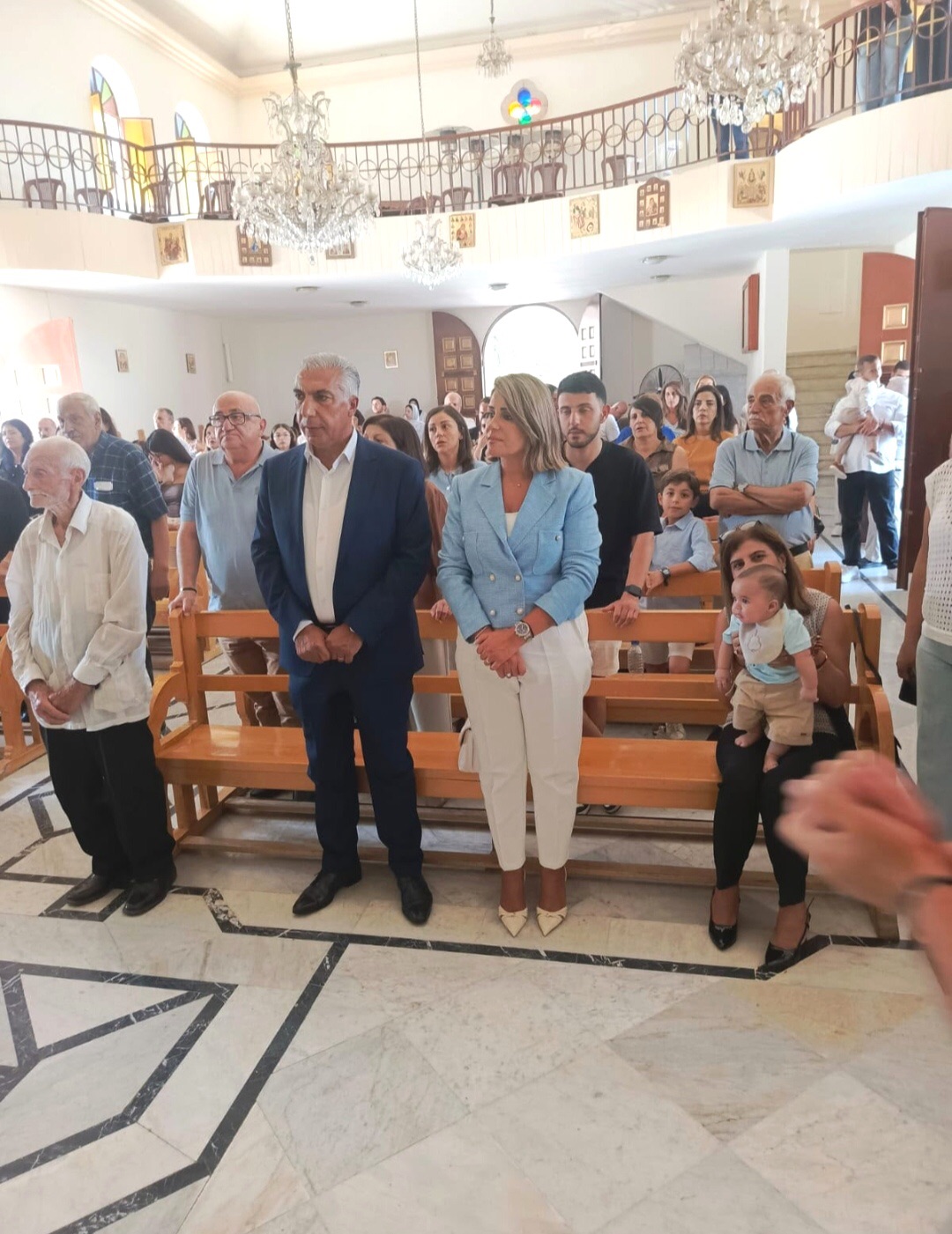 عبّود شارك في قداس عيد رقاد السيدة في بلدة عاصون – الضنية