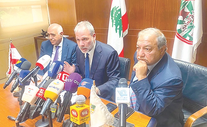 مرتينوس في مؤتمر صحافي: قانون الإعلام الجديد يترك الاعلام خائفاً وتابعاً للسلطة
