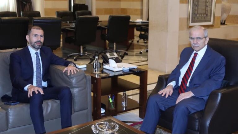سلام بحث مع الخير شؤونا إنمائية وقضية الشاب خالد عمر ملص