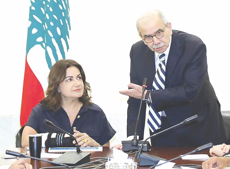 سلام ترأس اجتماعاً لعرض الإطار الوطني للعودة والتعافي أمام الشركاء الدوليين
