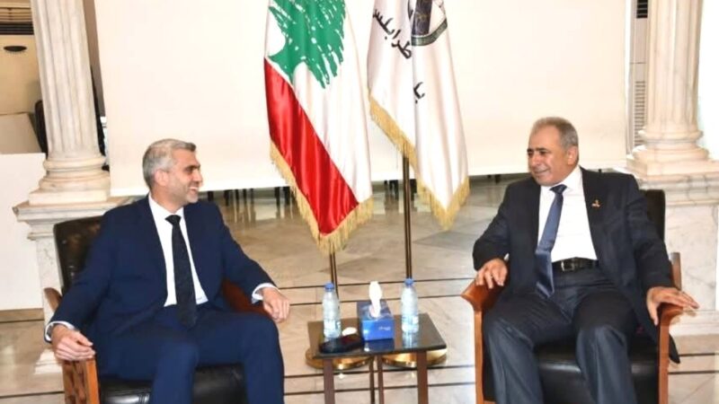 رئيس بلدية طرابلس استقبل سفير دولة فلسطين