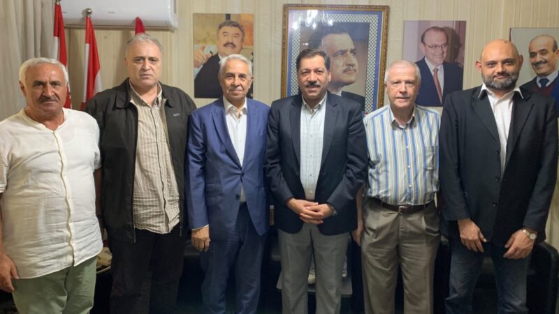 رئيس المؤتمر الشعبي اللبناني يستقبل وفداً من حزب الاتحاد: تأكيد على العلاقة التاريخية.. وضرورة تفعيل العمل الناصري المشترك