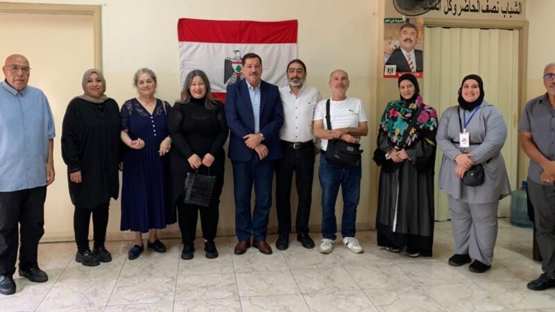 رئيس المؤتمر الشعبي اللبناني يستقبل وفد الشبكة الوطنية لحماية المكتبات والأرشيفات والإرث الثقافي: