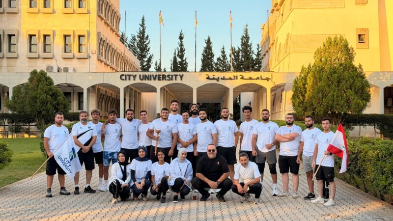 “شعلة الأسبوع الرياضي في لبنان” تنطلق من “جامعة المدينة”