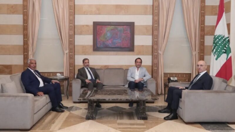 الحجار بحث في المستجدات الداخلية والشؤون الإنمائية مع وفد “لبنان الجديد” والتقى النائب بدر والحوت وجميل وسفير لبنان في ماليزيا