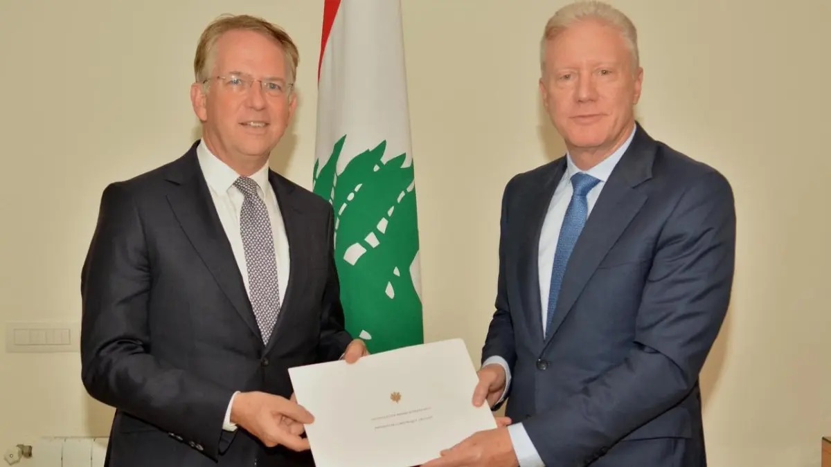 رجي استقبل سفيرفرنسا الجديد: لبنان حريص على تمتين شراكاته الدولية&nbsp;