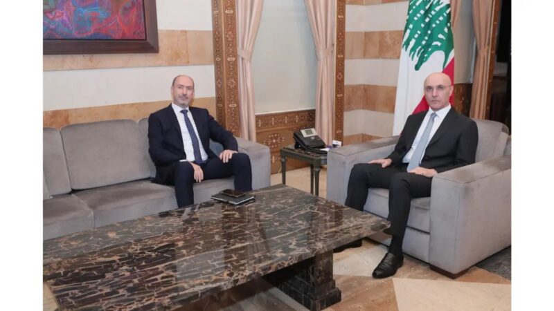 الحجار استقبل عطية وعرض مع ضو الأوضاع في الجنوب&nbsp;