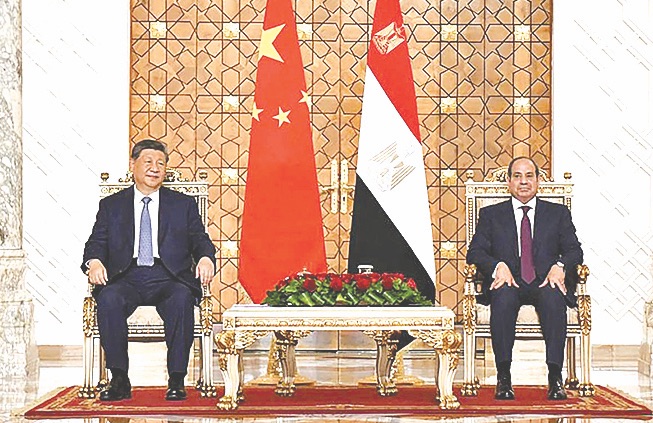 شي جينبينغ يدفع الشراكة الصينية – المصرية إلى مرحلة التصنيع والتصدير