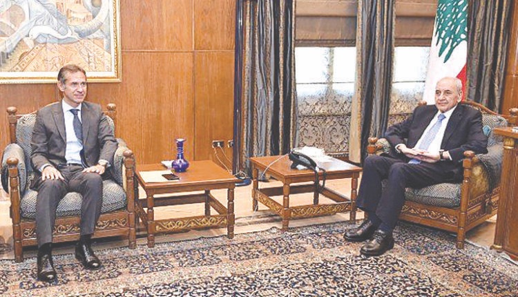 بري تسلم دعوتين رسميتين لزيارة تركيا وباكستان