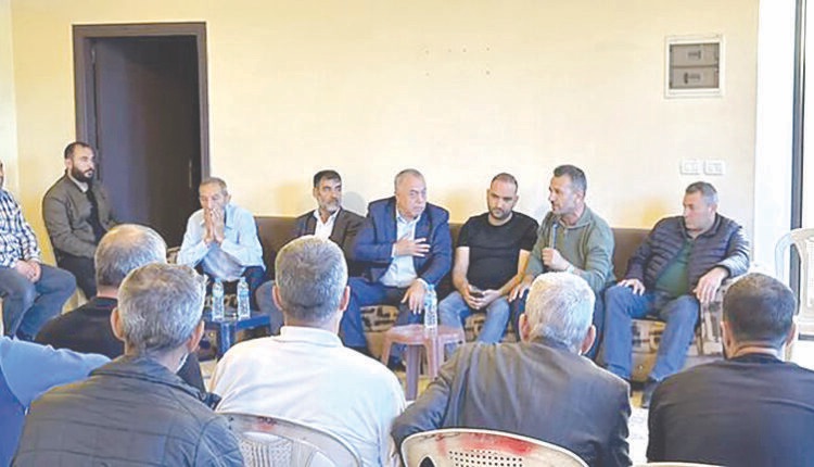 لقاء موسّع في فنيدق حول موسم التفاح برعاية وزارة الزراعة وبالتنسيق مع البعريني