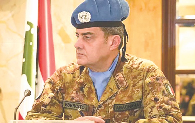 قائد “اليونيفيل” : ننسّق مع الأمم المتحدة والجيش اللبناني لضمان انتقال سلس