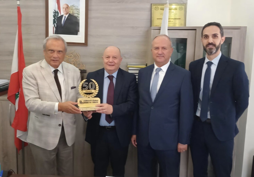 حبيب يزور الأسمر مهنئاً: للتعاون بين مصرف الإسكان وصندوق الضمان&nbsp;