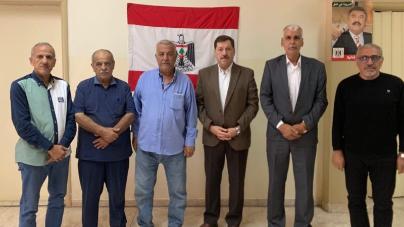 رئيس المؤتمر الشعبي اللبناني يستقبل وفد الجبهة الشعبية لتحرير فلسطين