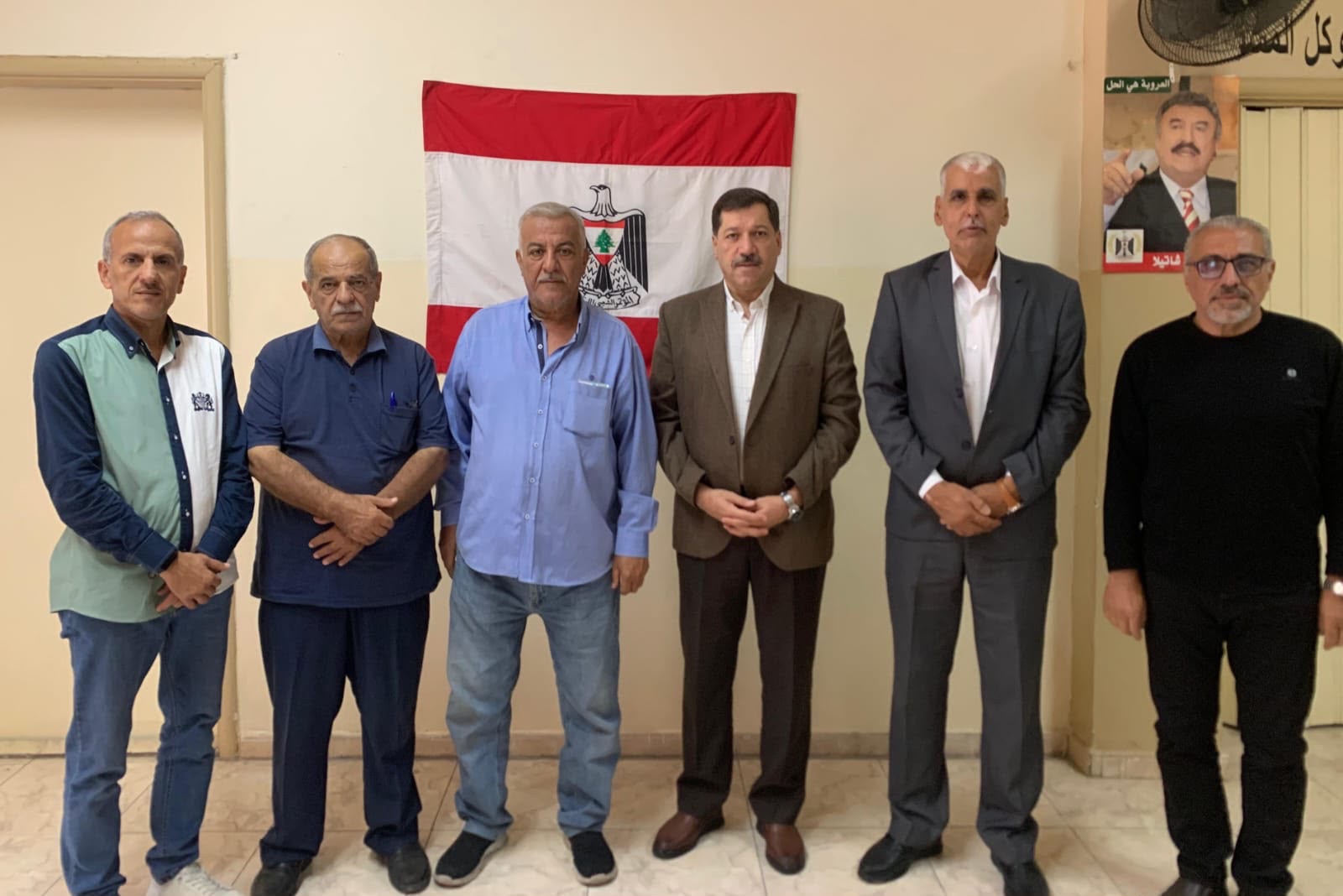رئيس المؤتمر الشعبي اللبناني يستقبل وفد الجبهة الشعبية لتحرير فلسطين
