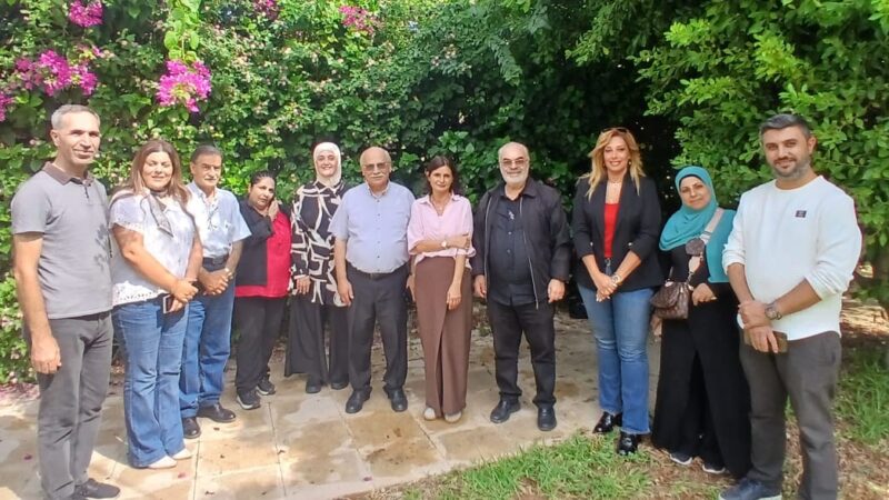 وفد من اللجنة الإجتماعية في بلدية طرابلس يزور رئيسة مصلحة الشؤون الإجتماعية في الشمال