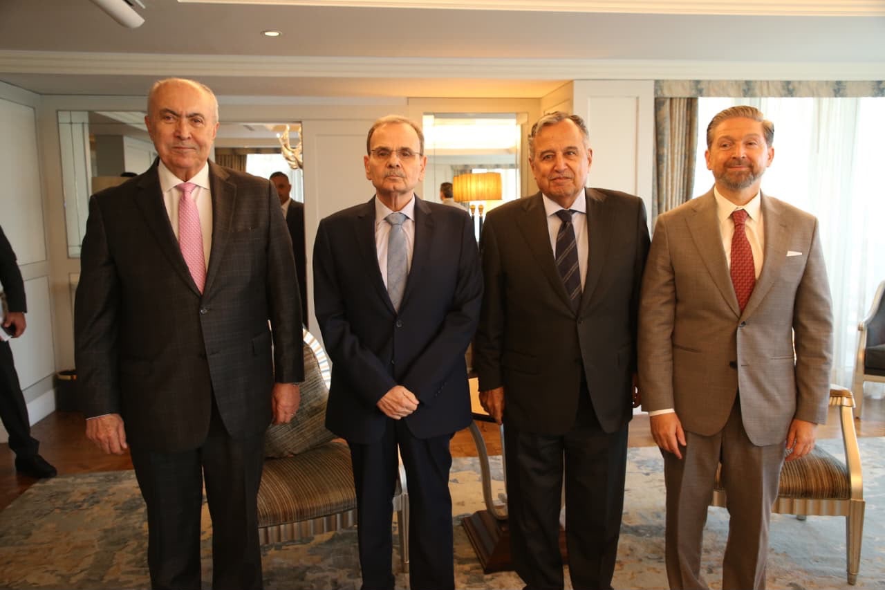الأمين العام لجامعة الدول العربية نبيل فهمي يلتقي كرامي ومخزومي والبزري في بيروت والبحث شمل كافة الأوضاع اللبنانية والتطورات الإقليمية