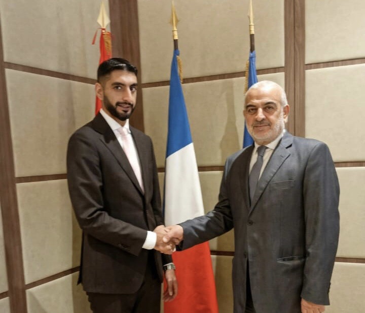 أسعد الحريري بحث مع نائب رئيس البعثة الإماراتية في باريس في تعزيز العلاقات التجارية وفتح آفاق جديدة أمام تجار وصناعيي الشمال اللبناني