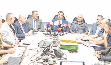 القاضي الحاج زار غرفة عمليات العفو العام في قيادة الدرك