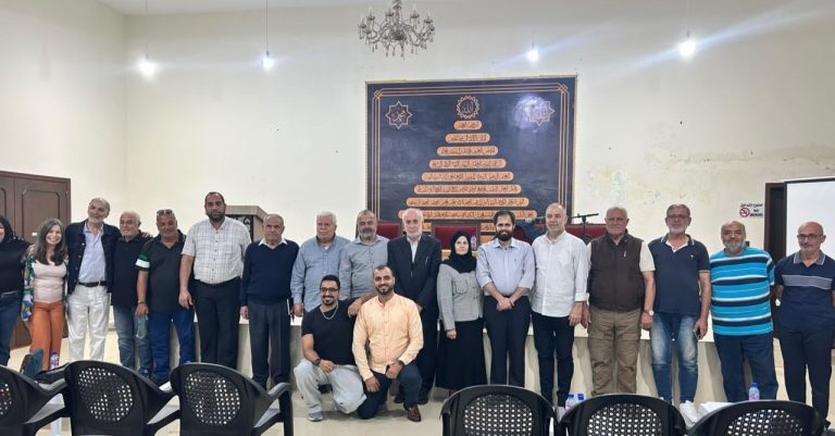 محاضرة علمية في المنتدى الثقافي برأس نحاشالعالم شلق: الفيزياء والايمان لا يتعارضان مع بعضهما
