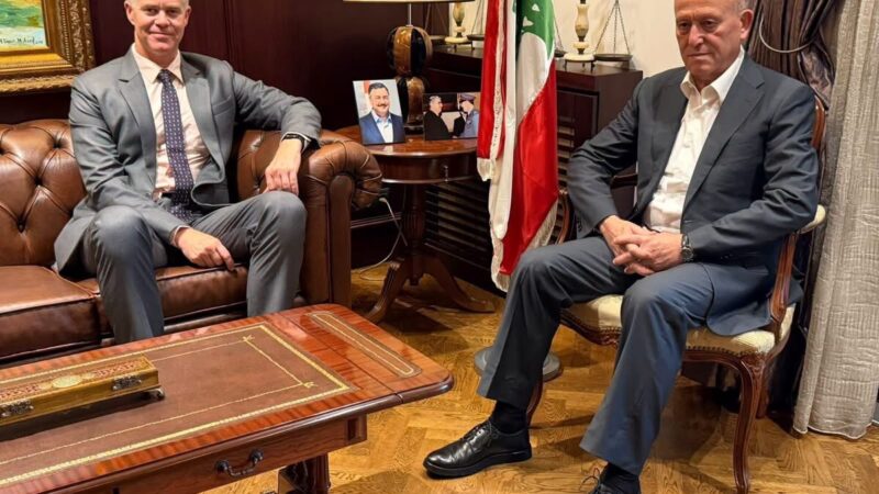 سُعدت اليوم باستقبال سفير أستراليا الجديد في لبنان، توم ويلسون، وبحثنا الأوضاع في لبنان والمنطقة، وأوضاع اللبنانيين في أستراليا، ودورهم في تعزيز العلاقات بين البلدين.