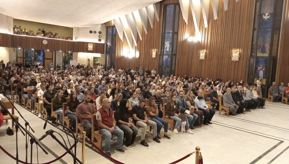 مصرف الإسكان يقيم قداساً إلهياً على نية شفاء قداسة البابا&nbsp;