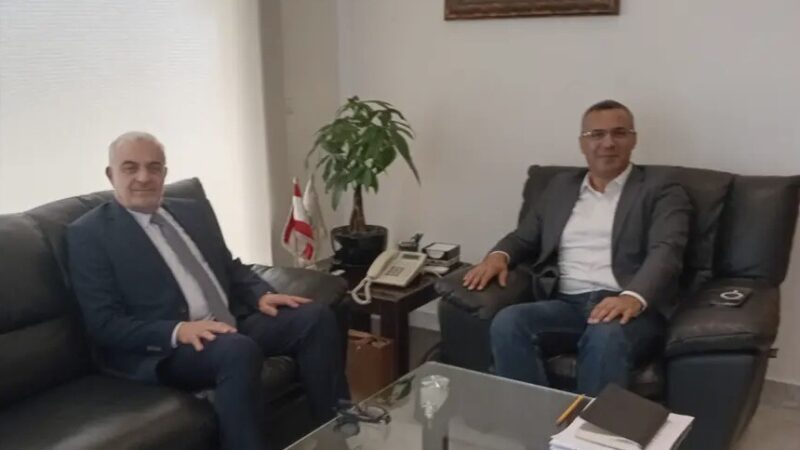 أسعد الحريري زار وزير الزراعة والبحث تناول تعزيز تصدير المنتجات الزراعية الشمالية وتذليل العقبات أمام المزارعين والمصدّرين
